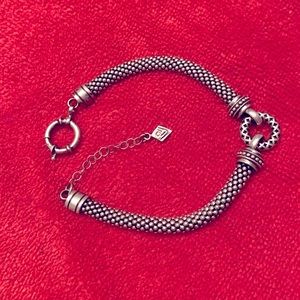 SILPADA sterling silver popcorn bracelet stamped 925